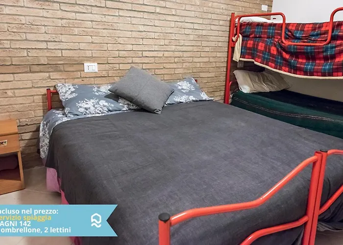 Se010 - Senigallia, Bilocale Sul Mare Con * Senigallia